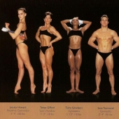 What do athletes' bodies look like?