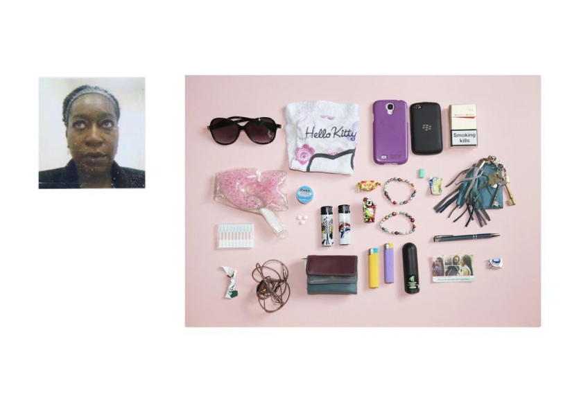 What do British women carry in their handbags