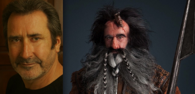 What do dwarves from The Hobbit look like without makeup?