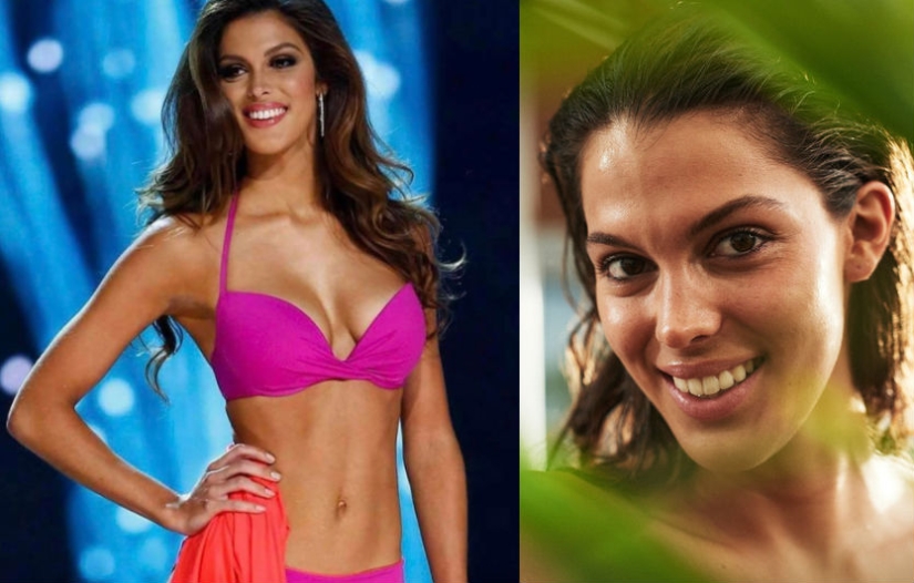What do the participants of "Miss Universe 2016" look like without makeup