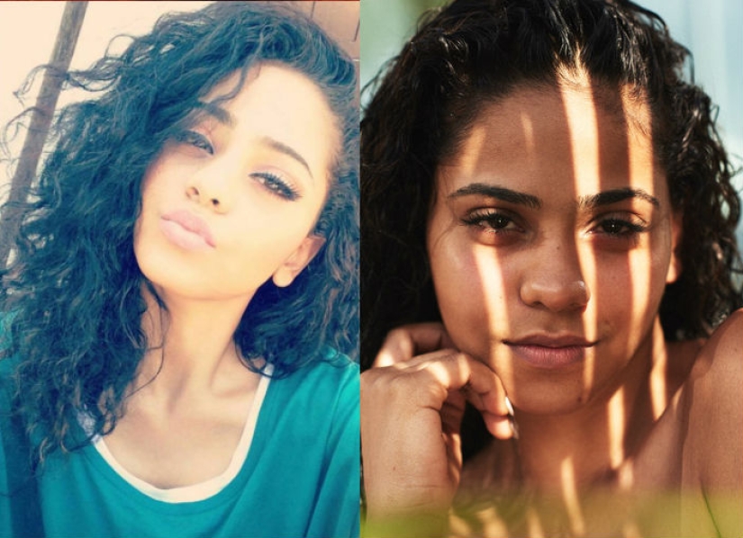 What do the participants of "Miss Universe 2016" look like without makeup