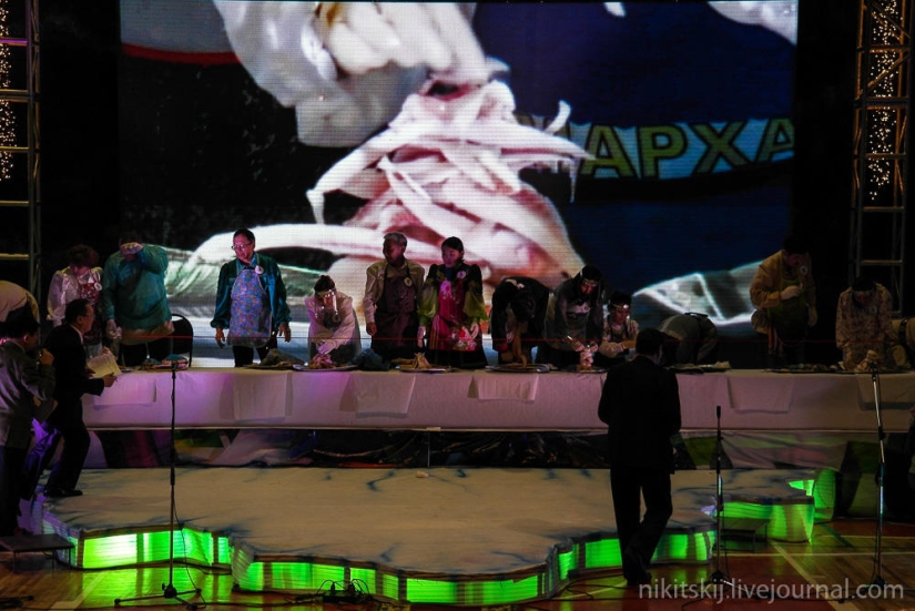 What is real Yakut stroganina