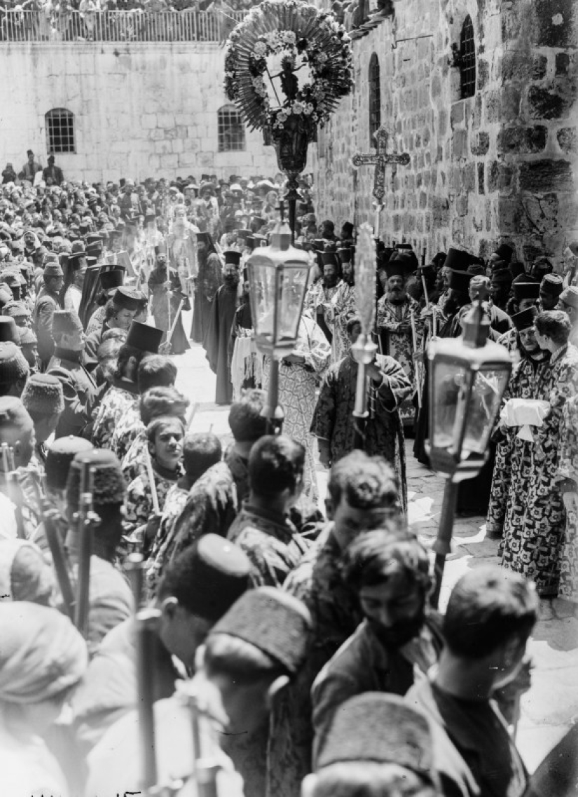 What Jerusalem looked like in the last days of Turkish rule
