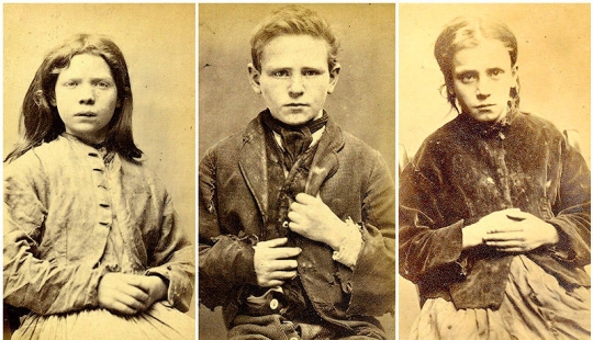 What punishments were given to juvenile delinquents a century and a half ago