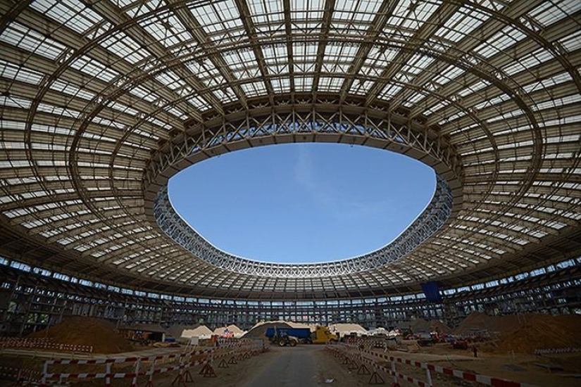 What stadiums look like for the 2018 FIFA World Cup right now What stadiums look like for the 2018 FIFA World Cup right now