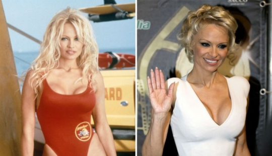 What the characters of the TV series "Baywatch" look like 27 years later