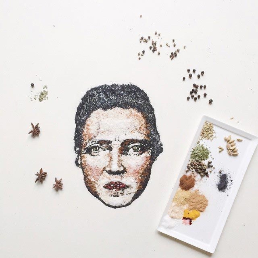 When spilled coffee becomes art