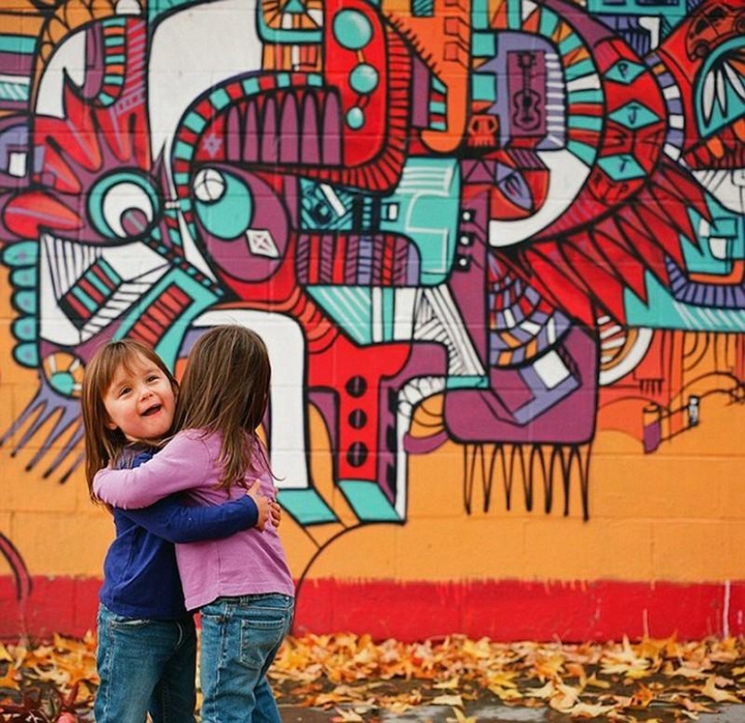 When there are twin girls in the family