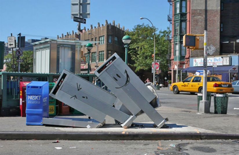 When vandalism can be turned into a joke