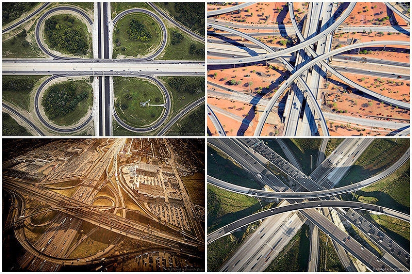 Where the Roads Divide: Aerial Photography by Peter Andrew