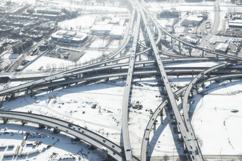 Where the Roads Divide: Aerial Photography by Peter Andrew