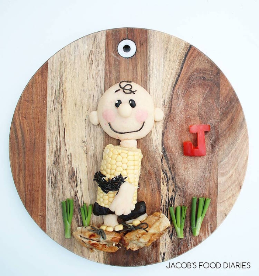 Where's my big spoon? The artist cooks edible toons for her son Where's my big spoon? The artist cooks edible toons for her son