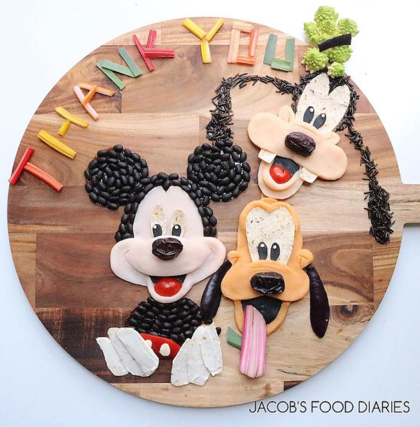 Where's my big spoon? The artist cooks edible toons for her son Where's my big spoon? The artist cooks edible toons for her son