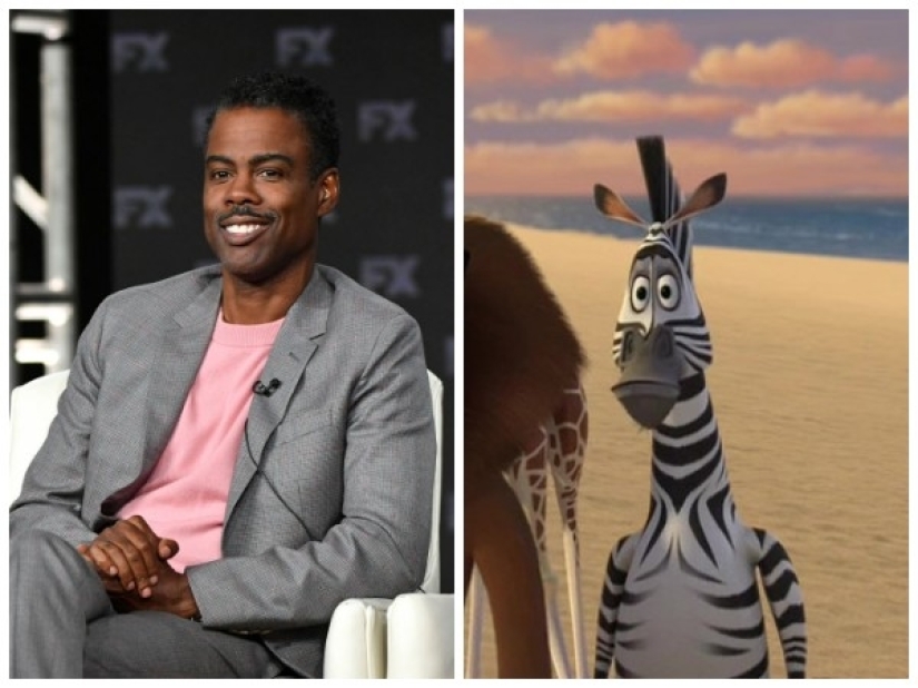 Which of the Hollywood stars voiced New Year's cartoons