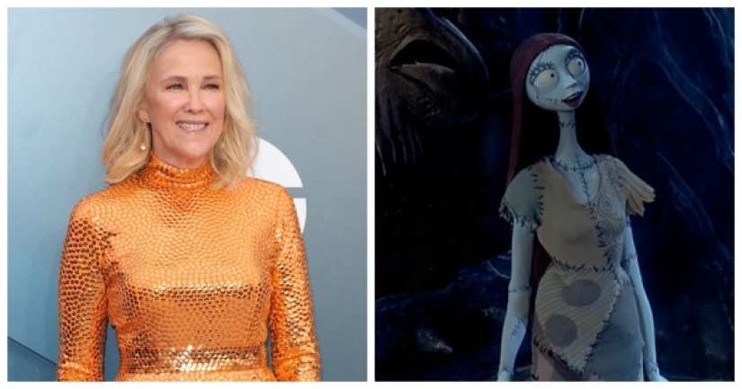 Which of the Hollywood stars voiced New Year's cartoons