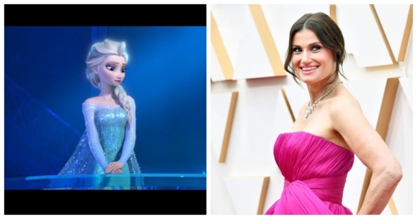 Which of the Hollywood stars voiced New Year's cartoons