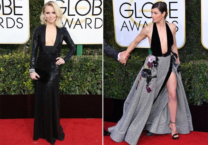 Who has deeper: the most desperate cleavage of the Golden Globe Awards 2017 Who has deeper: the most desperate cleavage of the Golden Globe Awards 2017