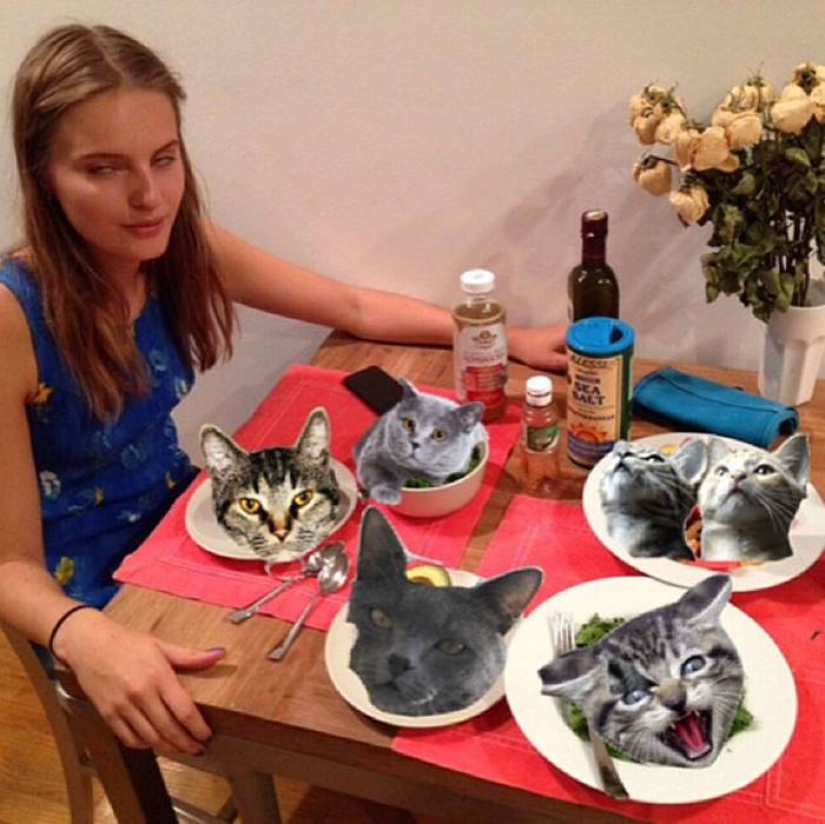 Who said models don&#39;t have a sense of humor? Funny Instagram Tilda Lindstam