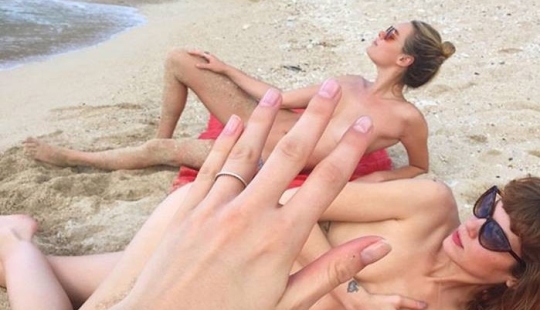 Who said models don't have a sense of humor? Funny Instagram Tilda Lindstam