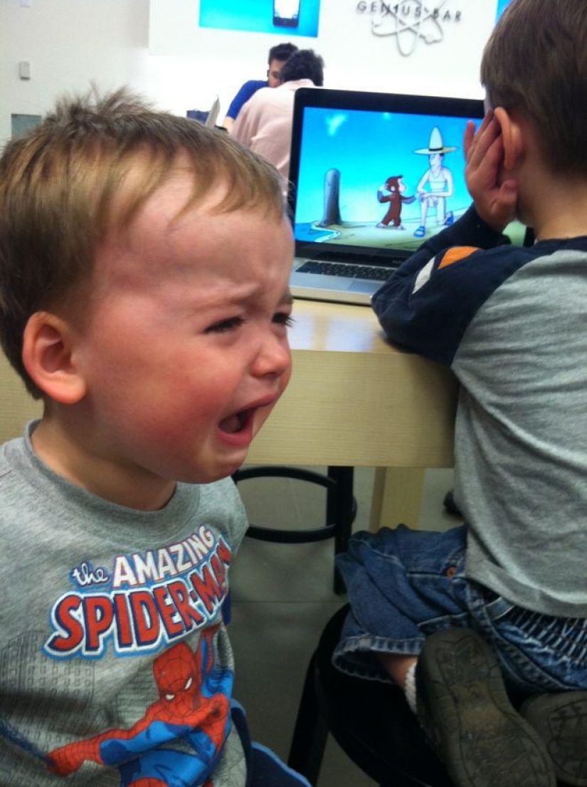 Why is my son crying Why is my son crying