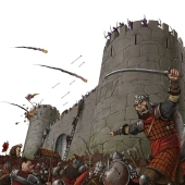 Why were castles built? Why couldn't they be bypassed?