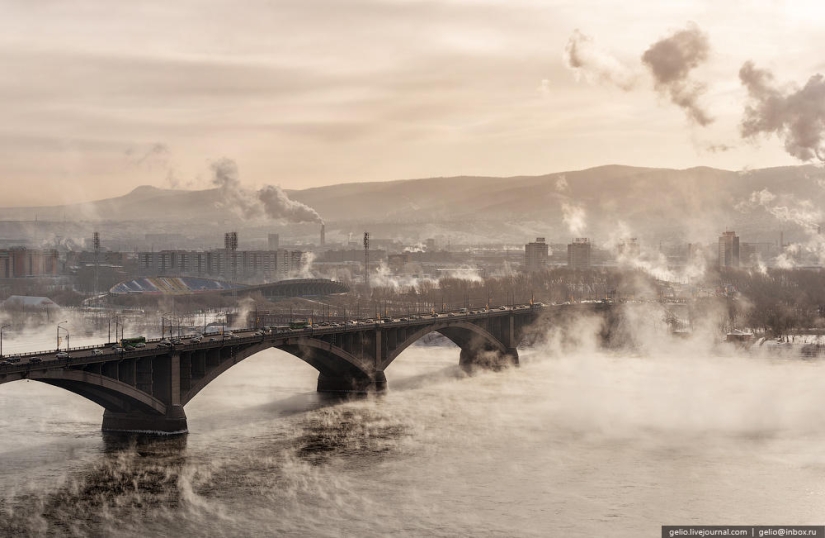 Winter Krasnoyarsk Winter Krasnoyarsk