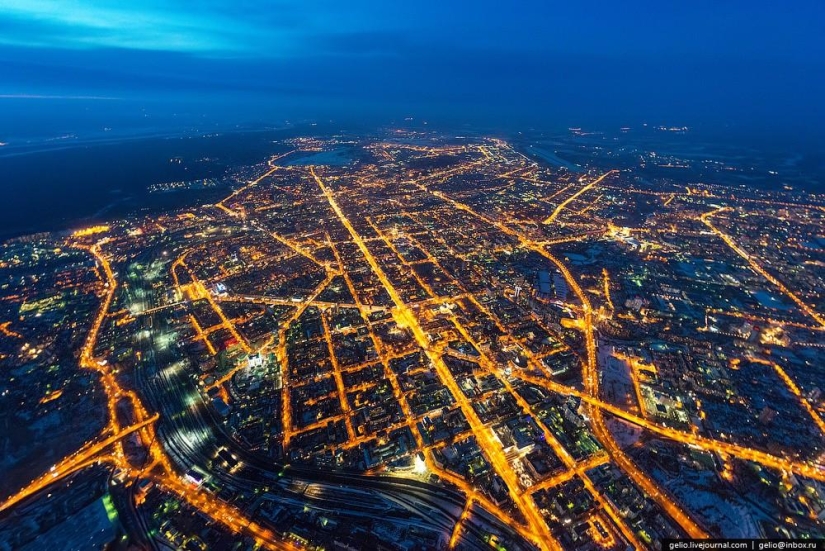 Winter photos of Novosibirsk