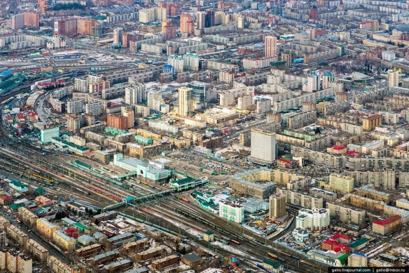 Winter photos of Novosibirsk