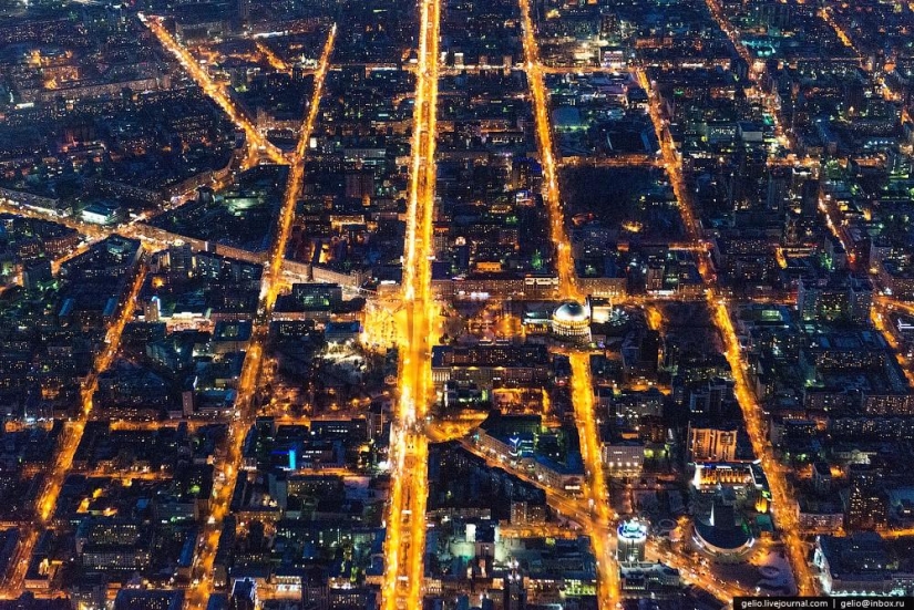 Winter photos of Novosibirsk