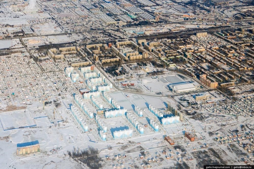 Winter photos of Novosibirsk
