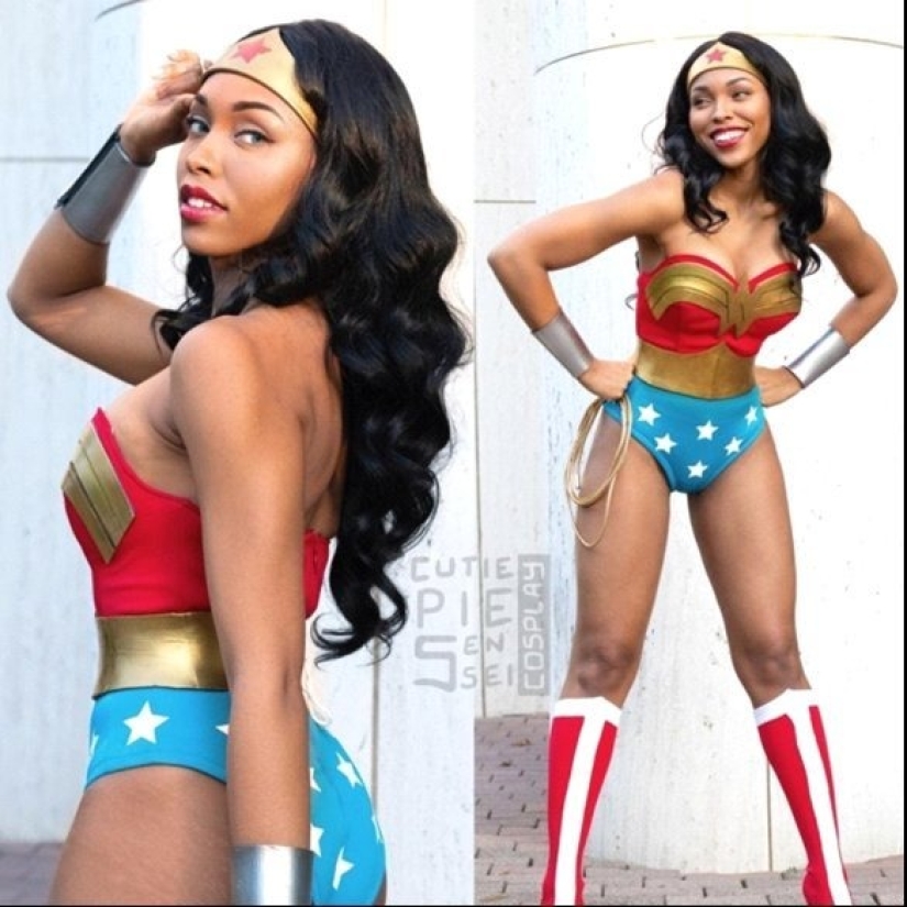 Women's cosplays on popular characters: attractive and frank (7 photos)