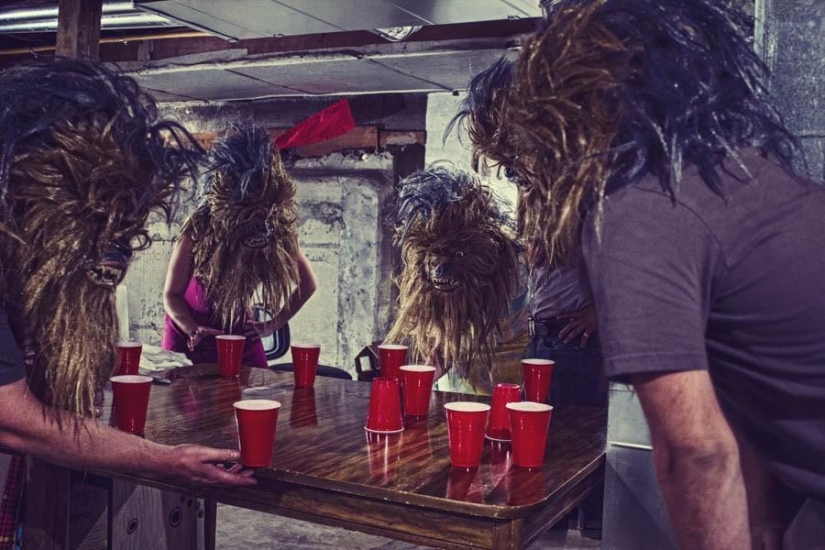 Wookiee monsters from Star Wars in everyday life Wookiee monsters from Star Wars in everyday life