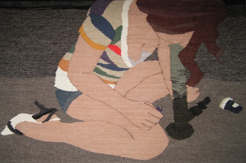 Woven Debauchery by Erin M. Riley Woven Debauchery by Erin M. Riley