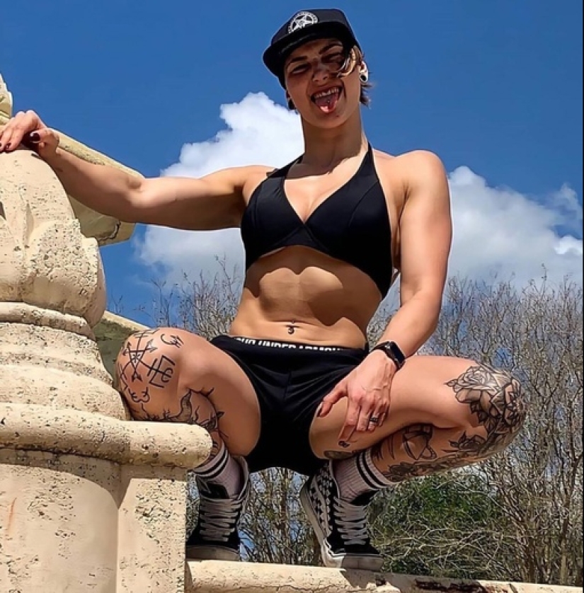 Wrestler Rhea Ripley and her two sides - a beast in the ring and a cutie in real life Wrestler Rhea Ripley and her two sides - a beast in the ring and a cutie in real life