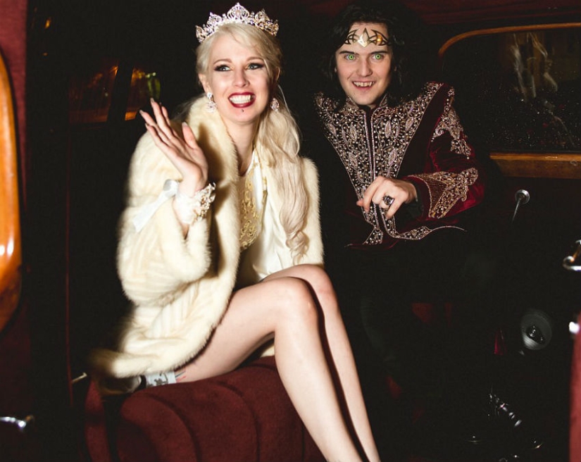 Y la muerte no se separará: una pareja obsesionada con los vampiros organizó una boda por 120 mil dólares