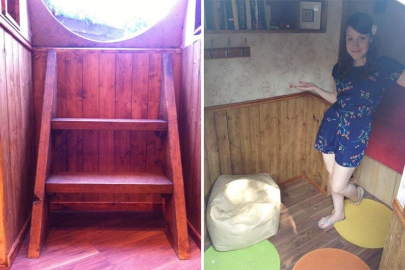 Y un hobbit se instaló en el patio inglés