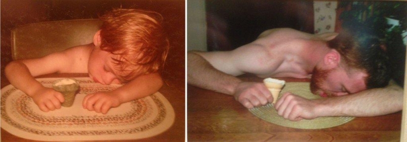 Years go by, habits remain Years go by, habits remain