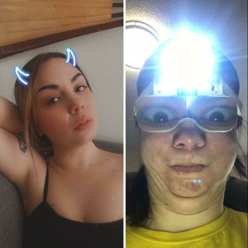 “You Are So Beaut-OHGOD!”: 14 Hilarious Before-And-After Pictures, As Shared By These Women With A Sense Of Humor