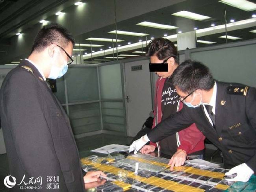 You won't believe what this Chinese man tried to smuggle across the border!