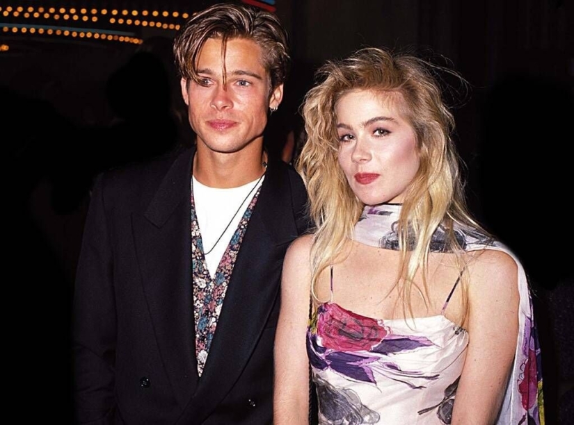 Young and in love: Brad Pitt's women before and after Angelina Jolie