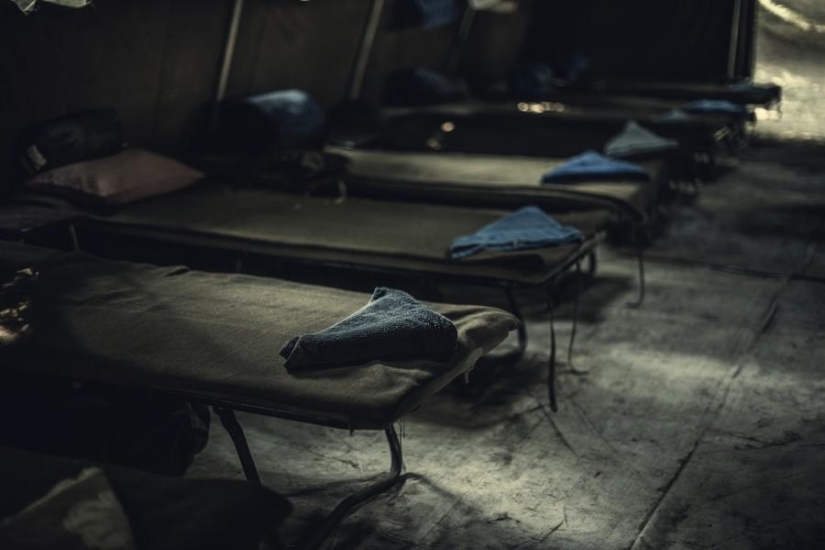 Young Hungarian patriots in a military camp Young Hungarian patriots in a military camp