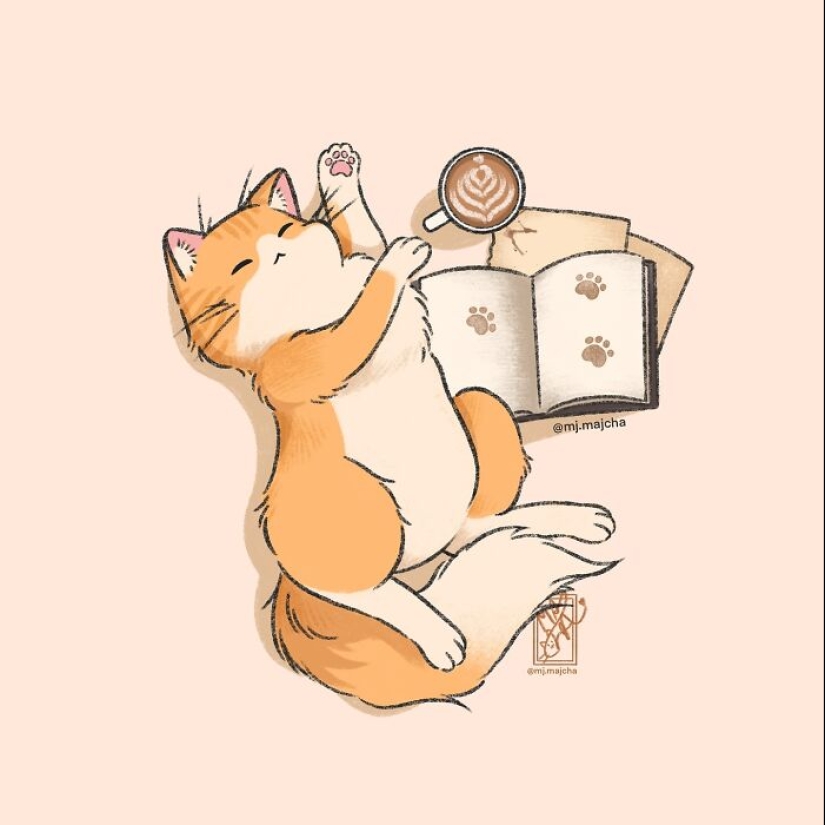 10 Adorable Cat Illustrations By This Artist That Are Taking Instagram By Storm 10 Adorable Cat Illustrations By This Artist That Are Taking Instagram By Storm