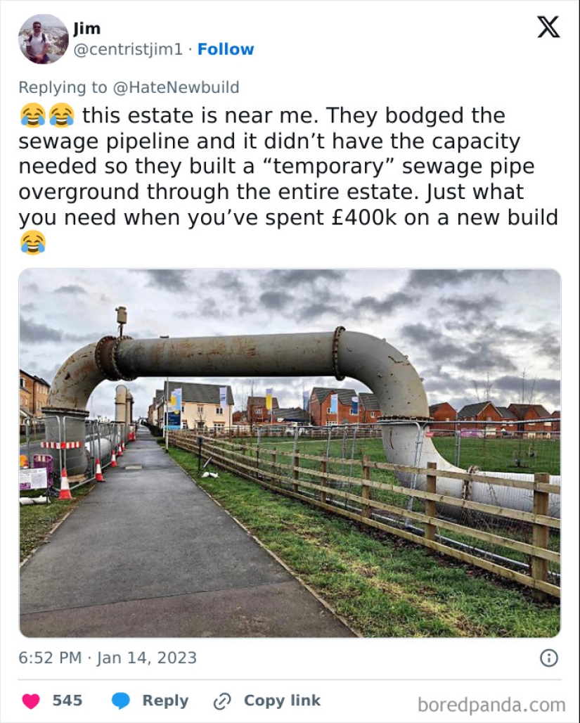 10 casas de nueva construcción en las que es una pesadilla vivir