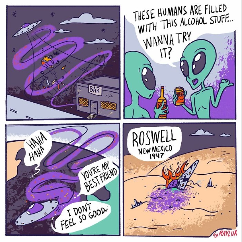 10 cómics humorísticos de Ray Lux que te harán sonreír