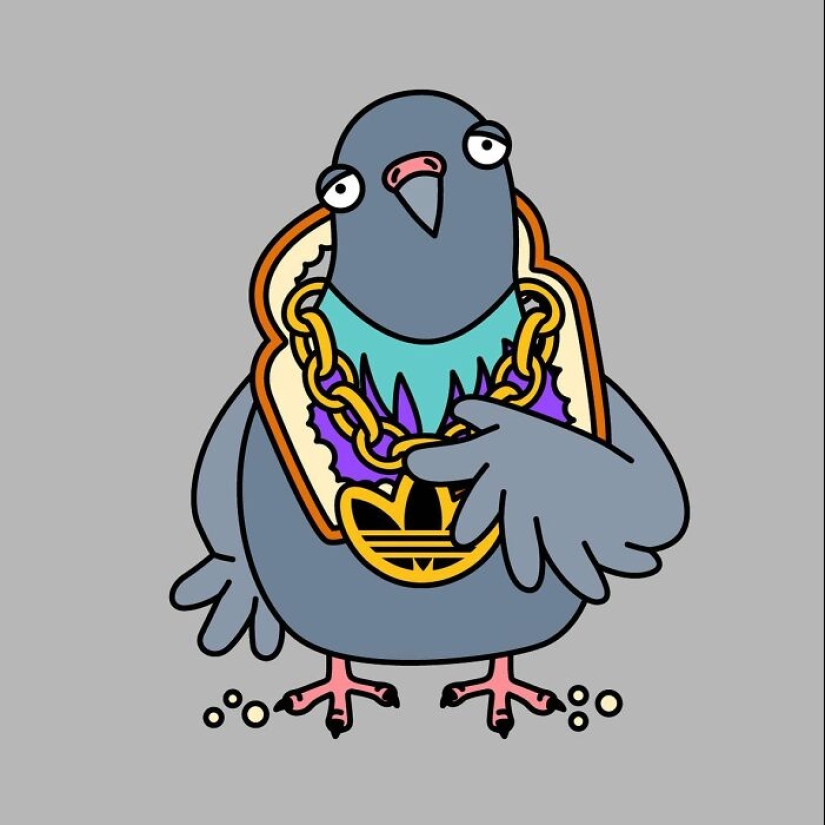 10 coloridas ilustraciones de la artista Adela Madej