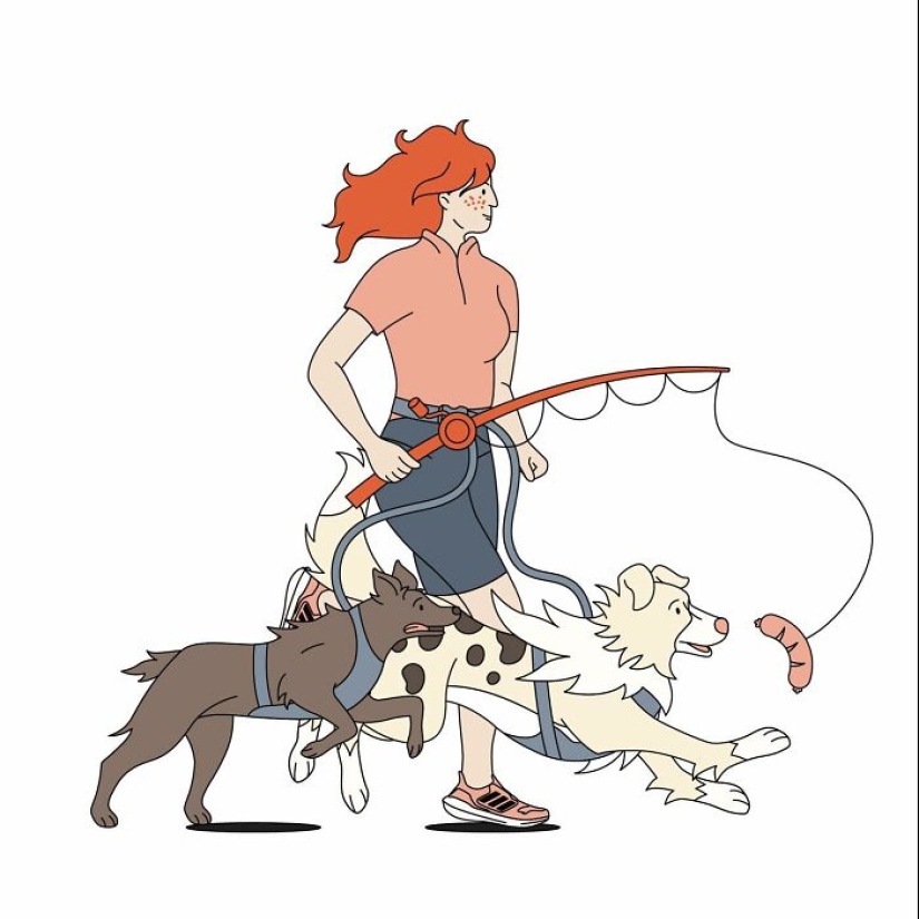 10 coloridas ilustraciones de la artista Adela Madej