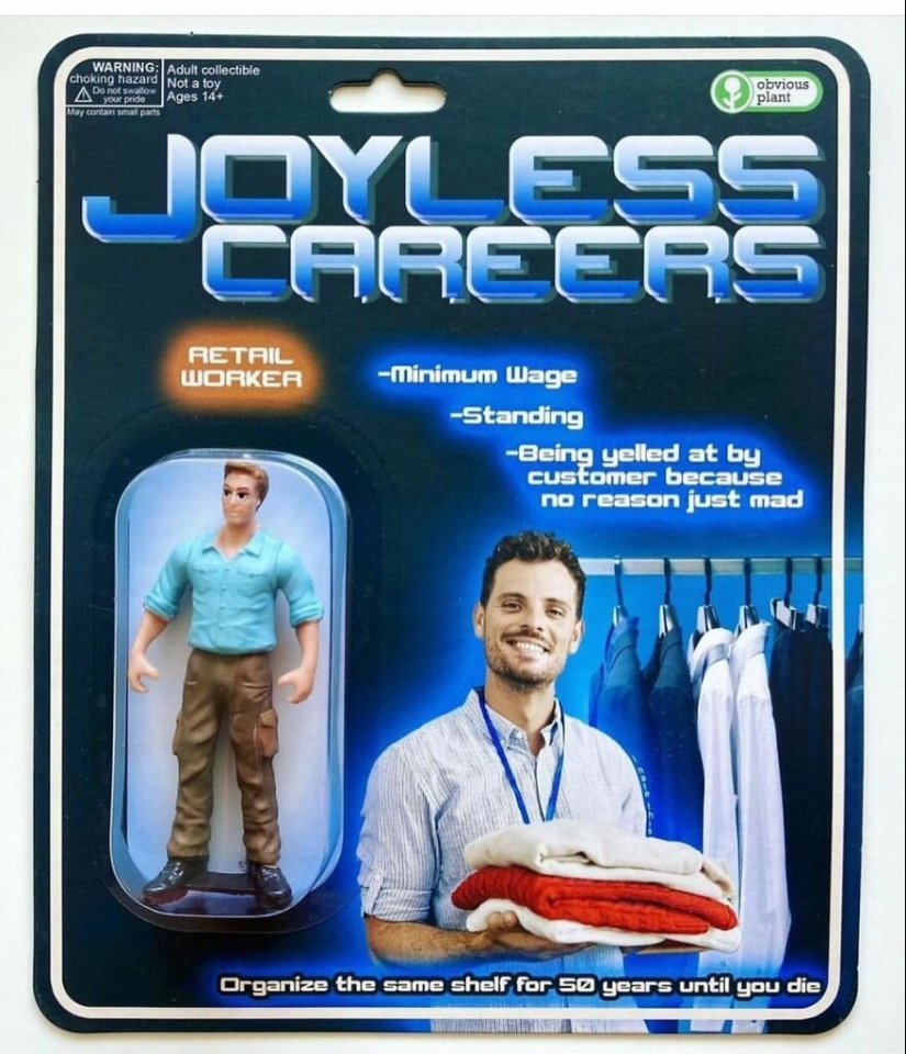 10 divertidos productos falsos colocados entre los reales en las tiendas por “Obvious Plant”