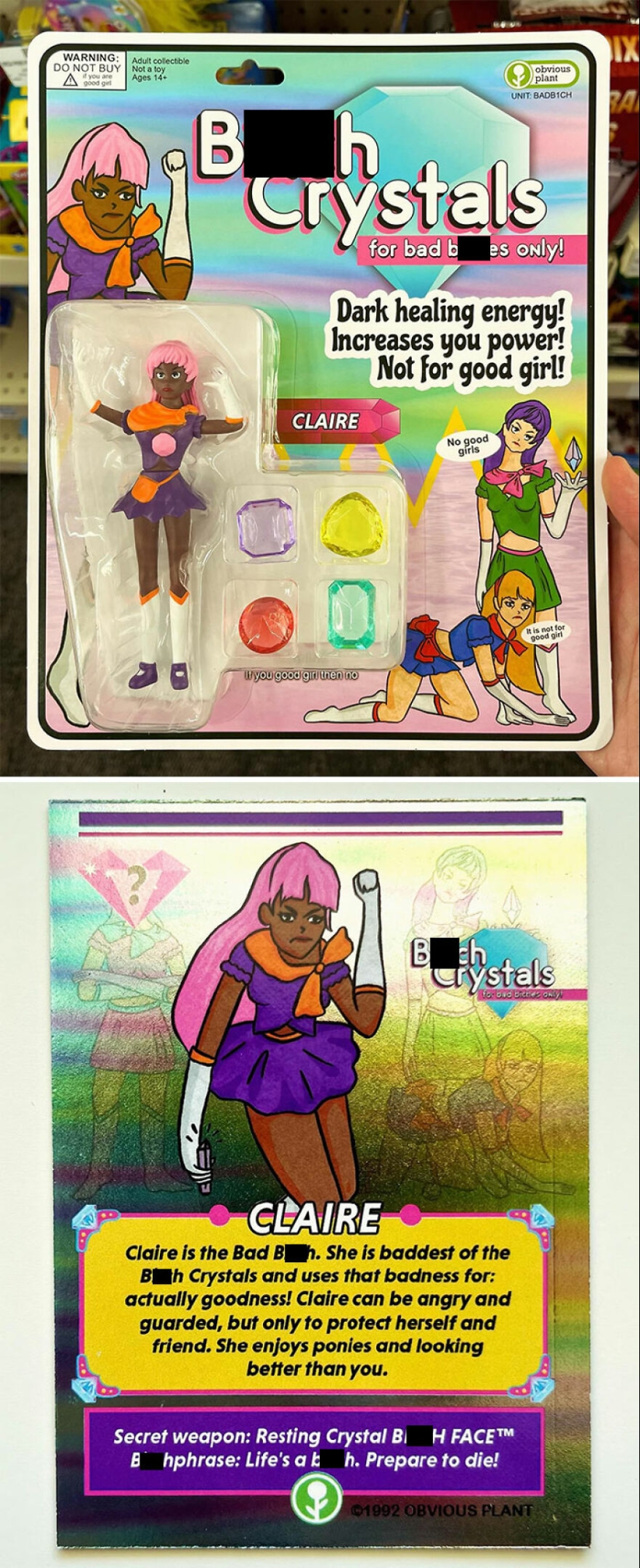 10 divertidos productos falsos colocados entre los reales en las tiendas por “Obvious Plant”