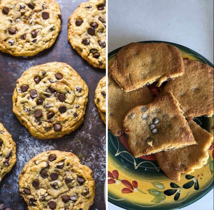 10 Hilarious And Unlucky Comparisons Of Food Expectations VS. Reality