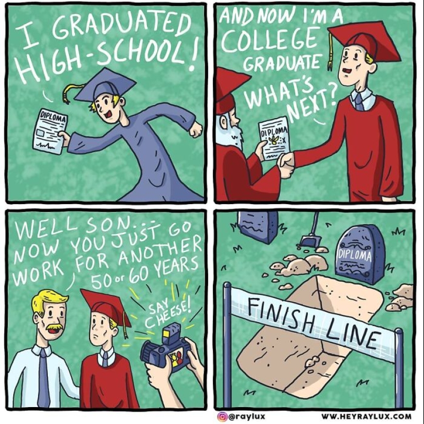 10 Humorous Comics By Ray Lux To Make You Smile